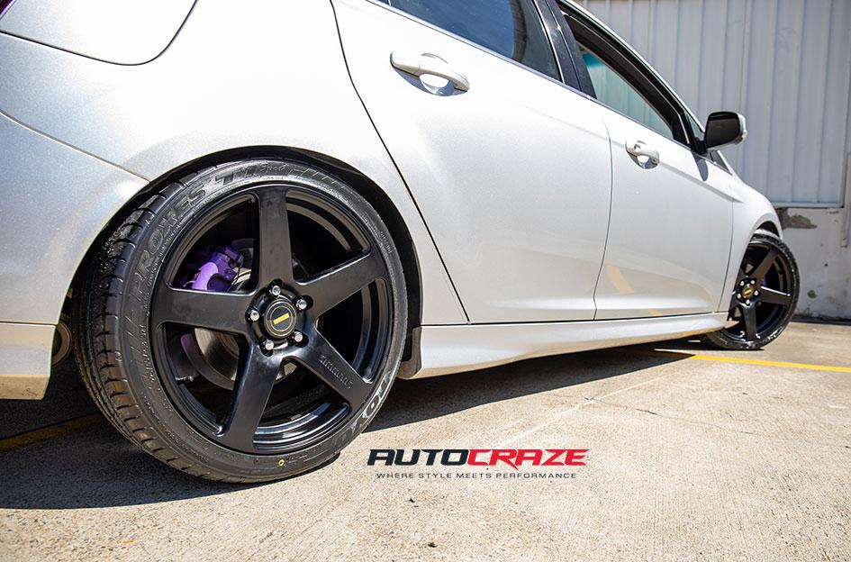 FORD FOCUS  5 STUD  FRC FLAT BLACK